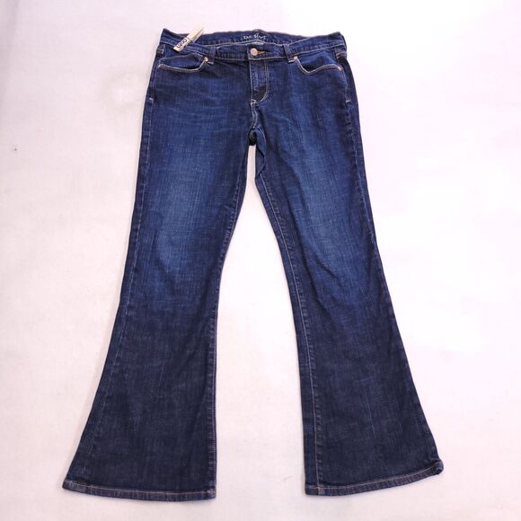 The Flirt Casual Button Zip Denim Medium Wash Jeans Womens Size 10 Blue - Picture 2 of 10